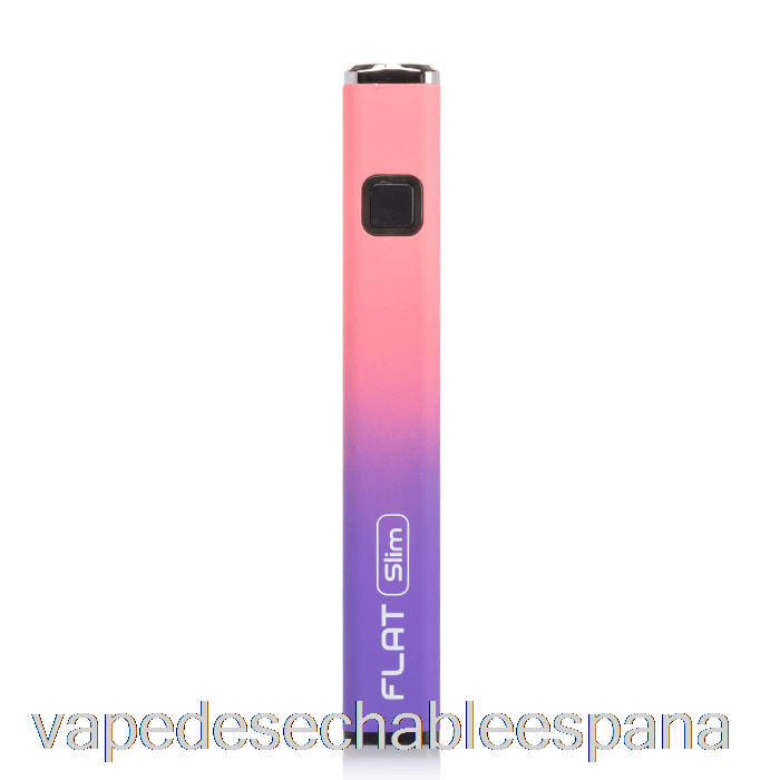 Vape Desechable España Yocan Flat Slim 350mah Batería Violeta Rosa